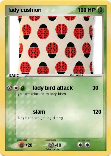 Pokemon lady cushion