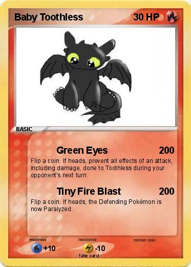 Pokemon Baby Toothless