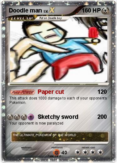 Pokemon Doodle man