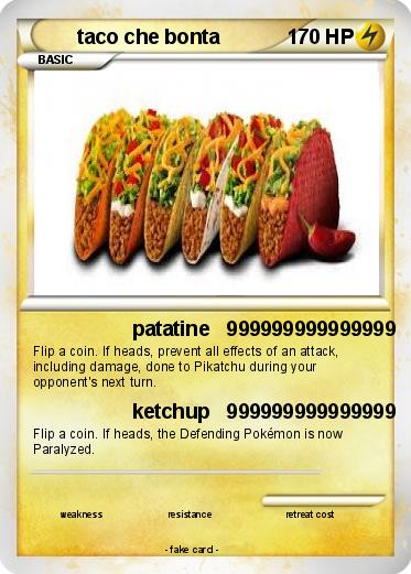 Pokemon taco che bonta