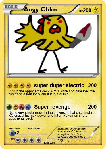Pokemon Angy Chkn