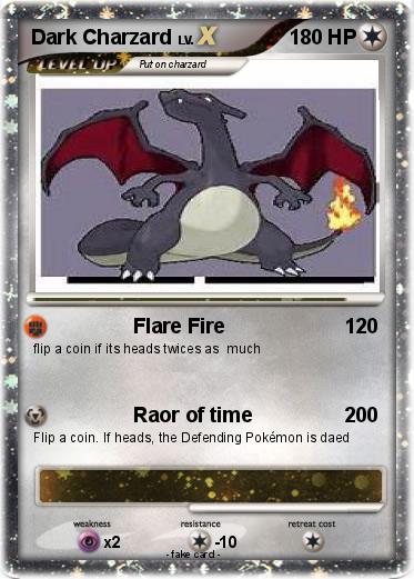 Pokemon Dark Charzard