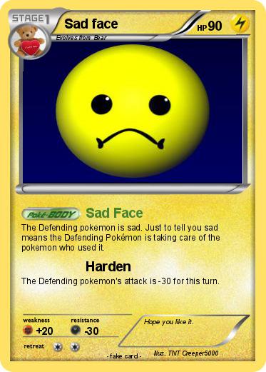 Pokemon Sad face