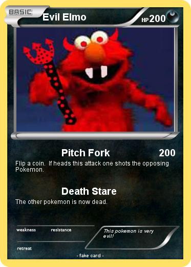 Pokemon Evil Elmo