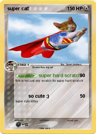 Pokemon super cat!