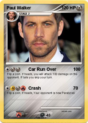Pokemon Paul Walker