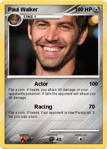 Pokemon Paul Walker