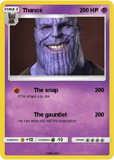Pokemon Thanos