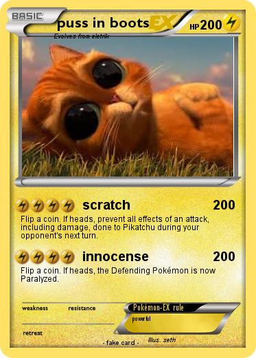 Pokemon puss in boots