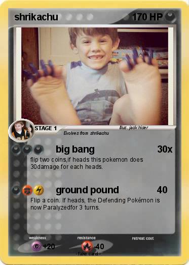 Pokemon shrikachu