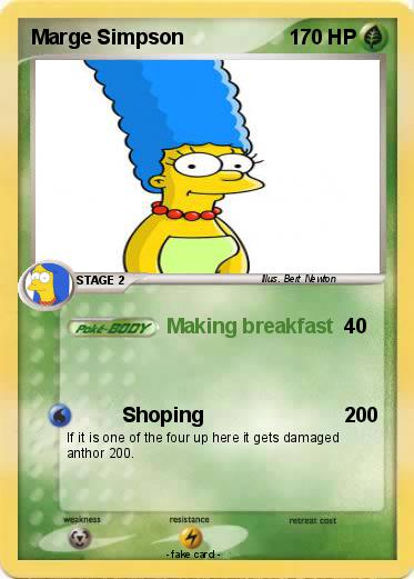 Pokemon Marge Simpson
