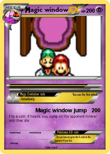 Pokemon agic window