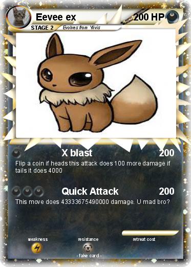 Pokemon Eevee ex