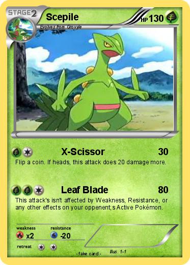 Pokemon Scepile