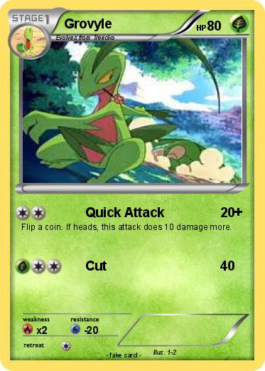 Pokemon Grovyle