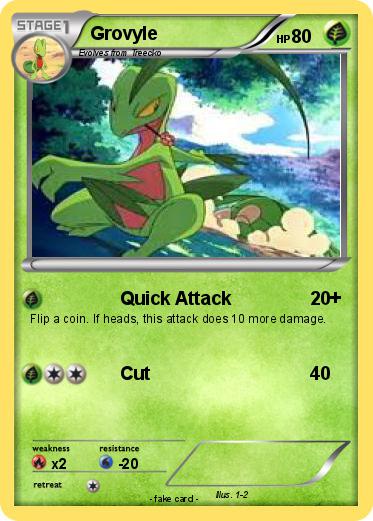 Pokemon Grovyle