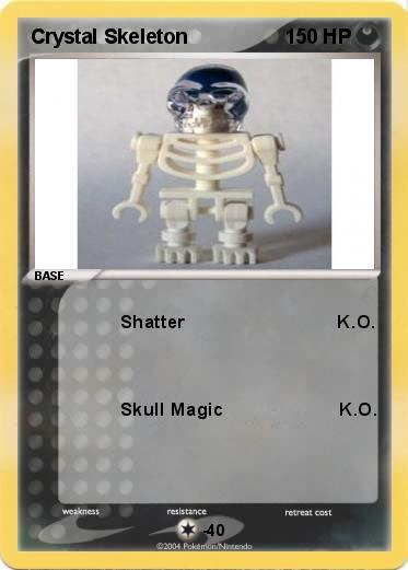 Pokemon Crystal Skeleton
