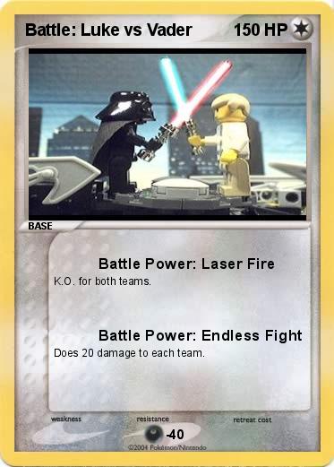 Pokemon Battle: Luke vs Vader