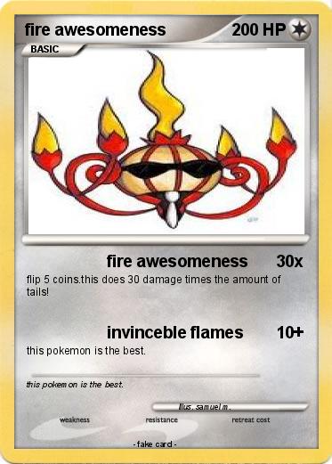 Pokemon fire awesomeness