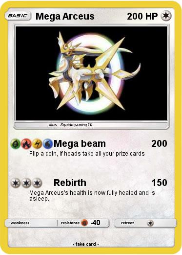Pokemon Mega Arceus