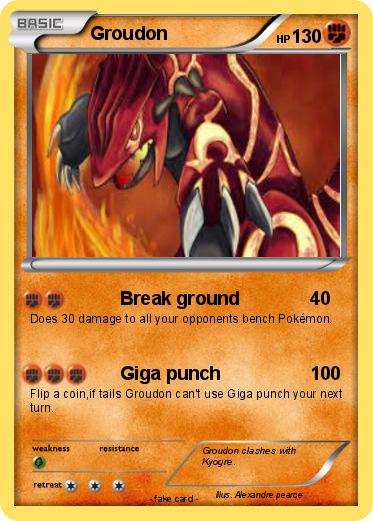 Pokemon Groudon