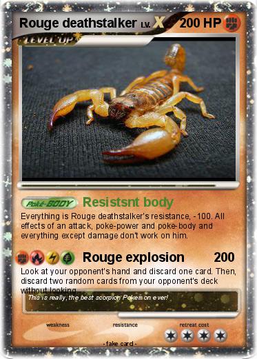 Pokemon Rouge deathstalker