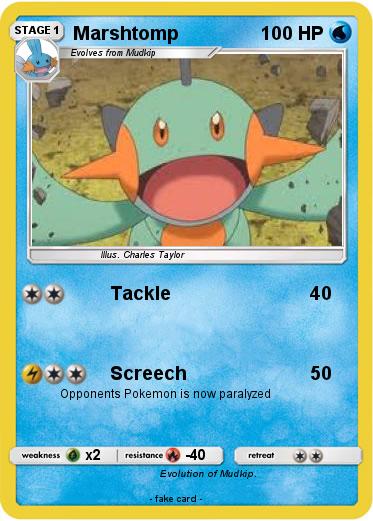 Pokemon Marshtomp