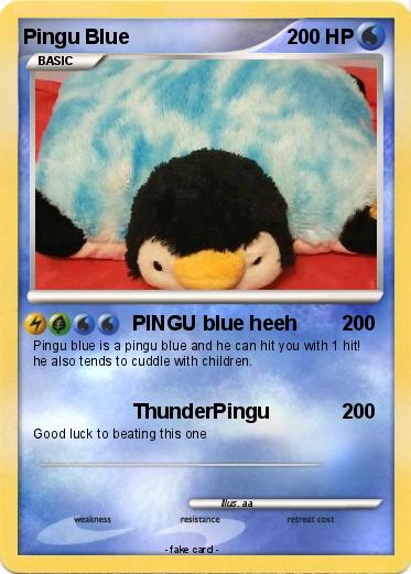 Pokemon Pingu Blue