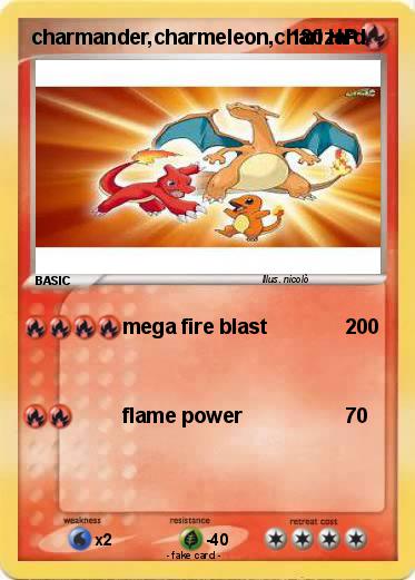Pokemon charmander,charmeleon,charizard
