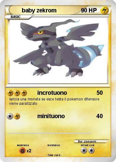 Pokemon baby zekrom