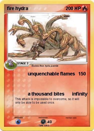 Pokemon fire hydra