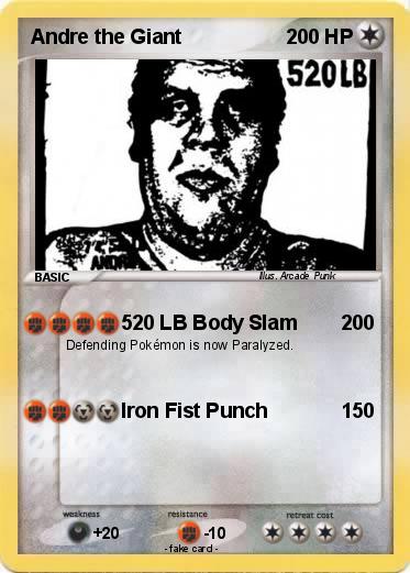 Pokemon Andre the Giant