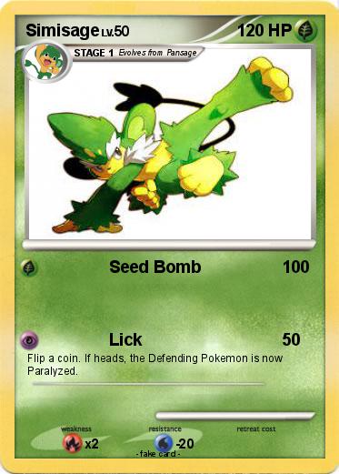 Pokemon Simisage