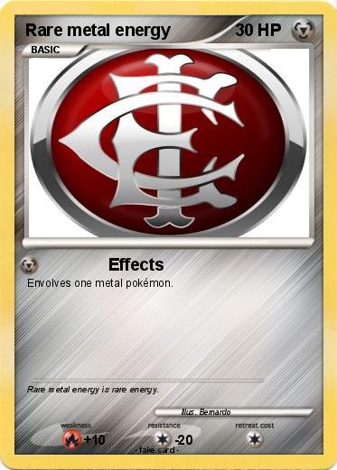 Pokemon Rare metal energy