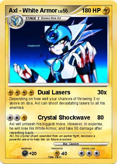 Pokemon Axl - White Armor