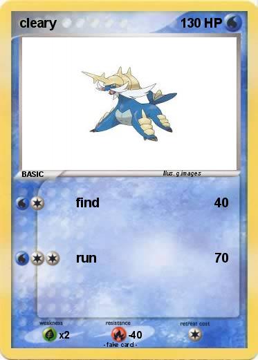 Pokemon cleary