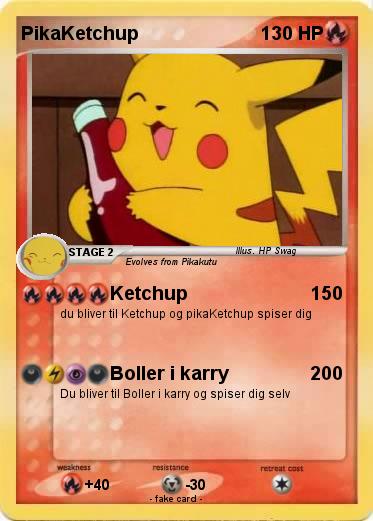Pokemon PikaKetchup