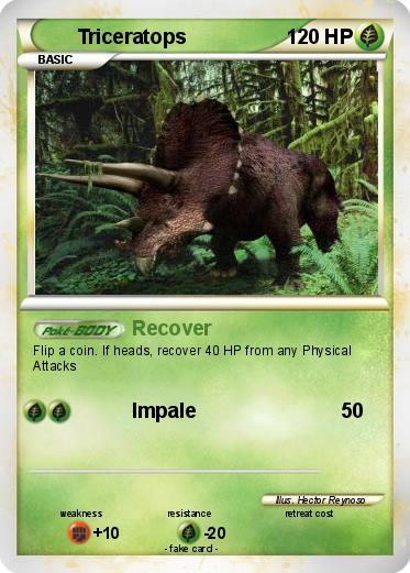 Pokemon Triceratops