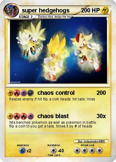 Pokemon super hedgehogs