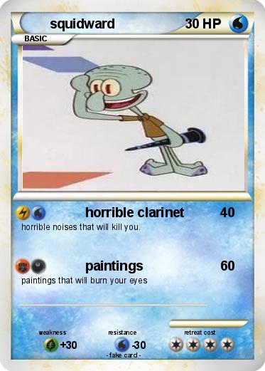 Pokemon squidward