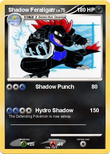 Pokemon Shadow Feraligatr