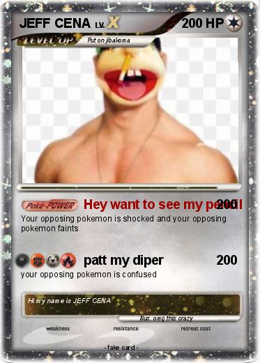 Pokemon JEFF CENA