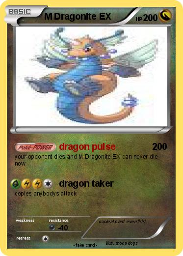 Pokemon M Dragonite EX