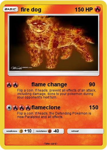 Pokemon fire dog