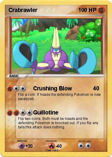 Pokemon Crabrawler