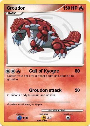 Pokemon Groudon