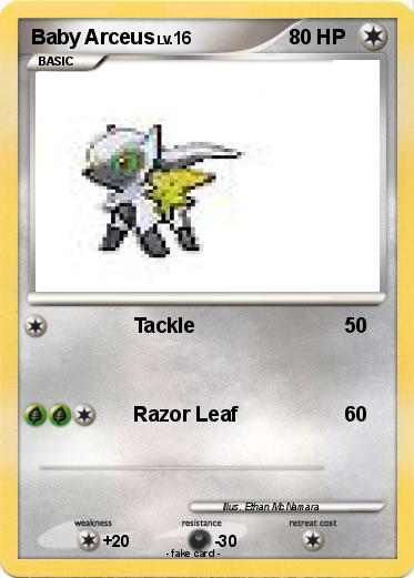 Pokemon Baby Arceus