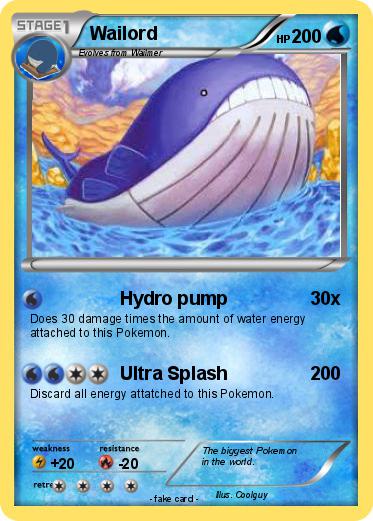 Pokemon Wailord