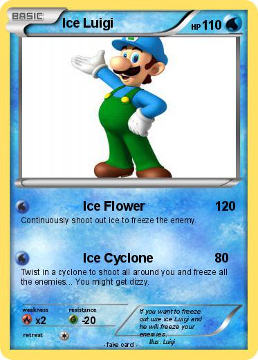 Pokemon Ice Luigi