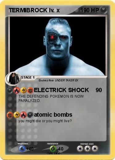 Pokemon TERMIBROCK lv. x